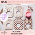 SVG Play-Doh Cards Set | Floral Easter Egg | Dinosaur | Easter Wooden Decor | Gifts for Kids | Laser Cut | Toy Holder | Class Party Favors - Kae & Kole