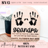 SVG Dad Sign With Stand | Laser Engraved Cut Files | Custom Wood | Fathers Day File | Handmade | Hand Print Plaque | Gifts for Him | Grandpa (Copy) - Kae & Kole