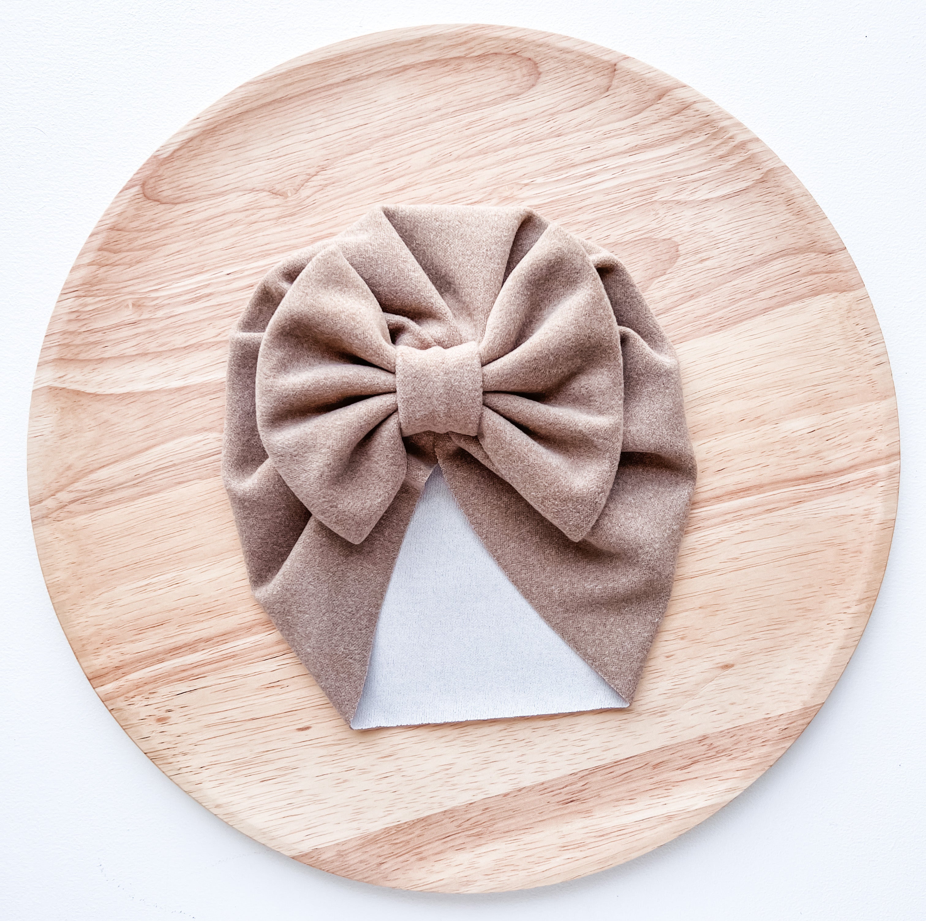 Baby Turban Bow Hat | Maple - EllaLaine