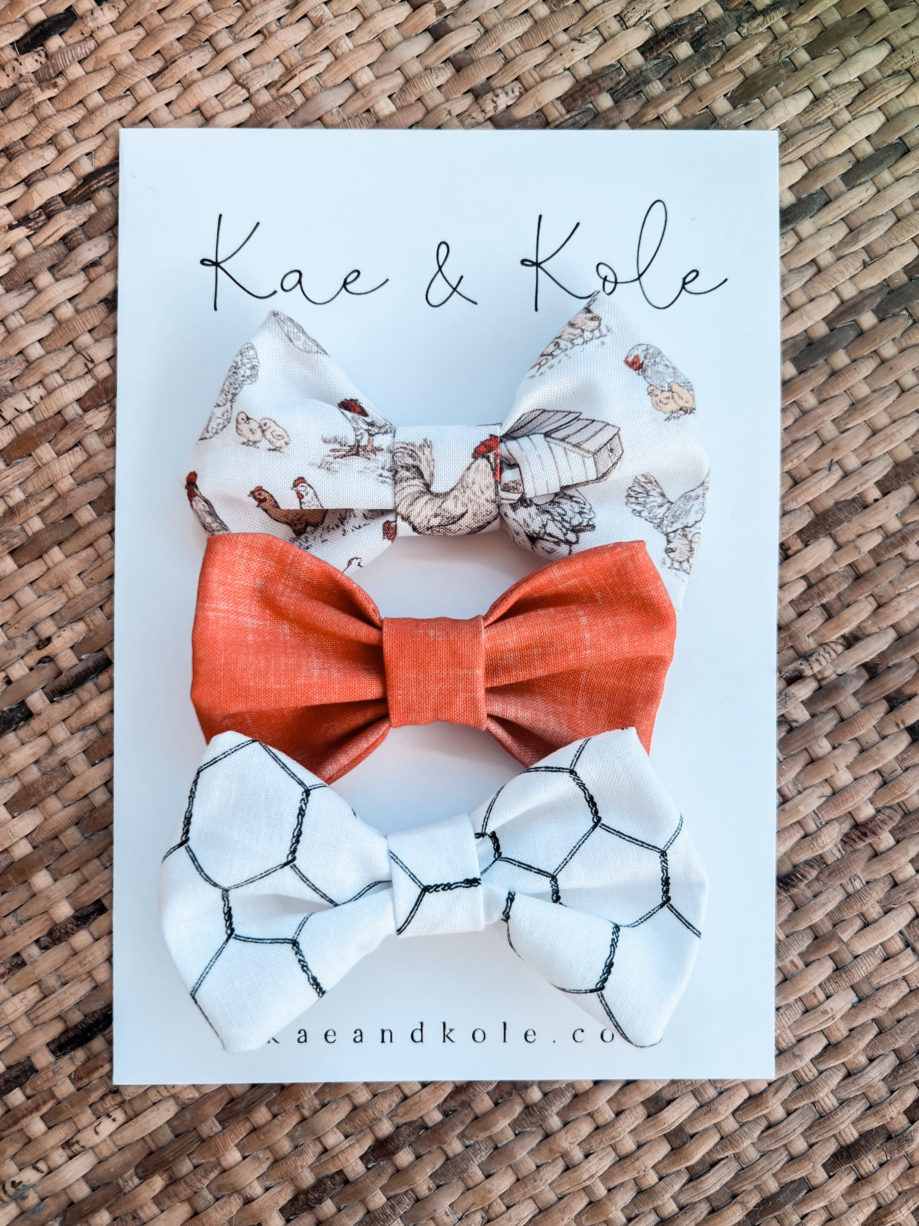 Maisie Bow Set - Baby Girl Accessories - EllaLaine