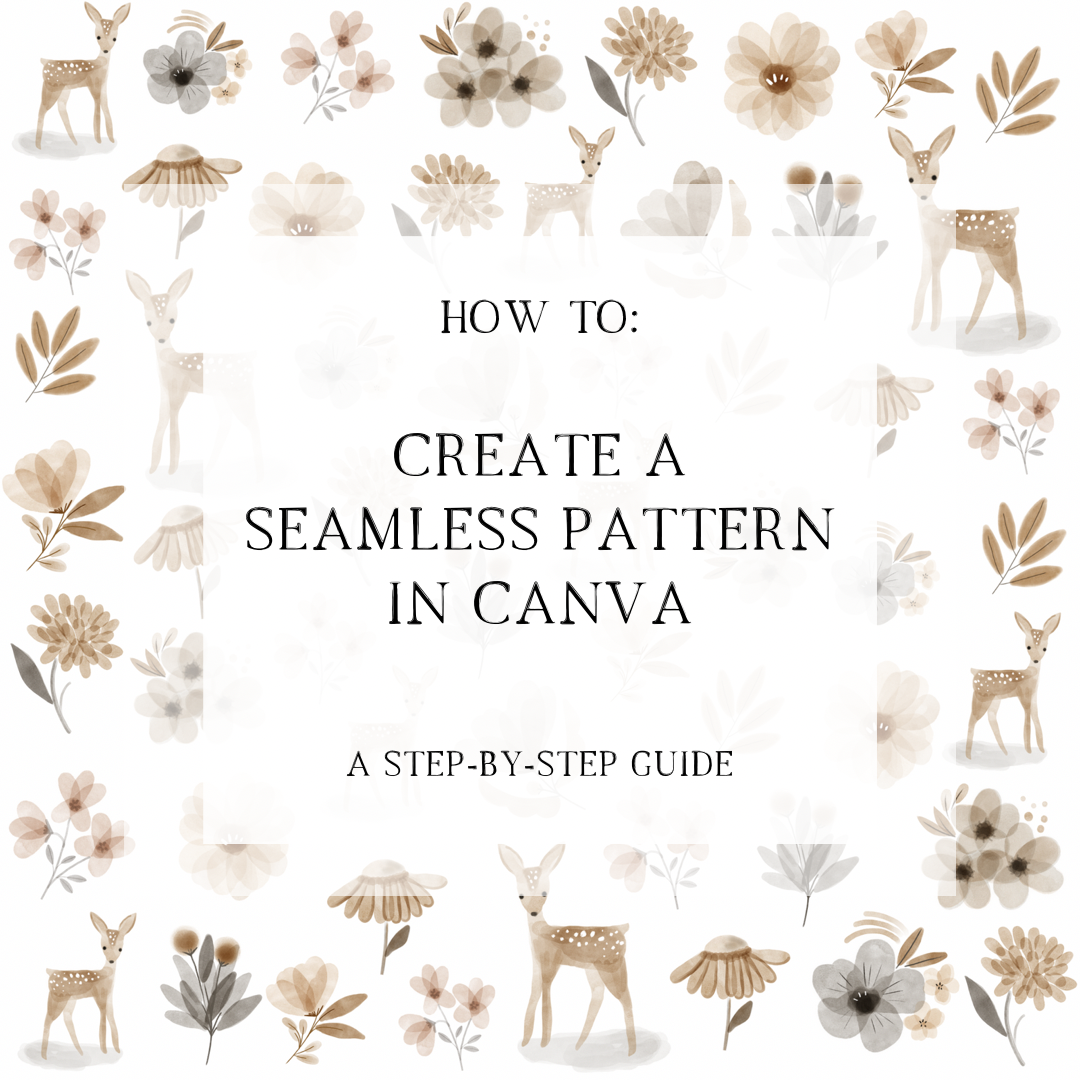How to Create a Seamless Pattern in Canva | A Step-by-Step Guide