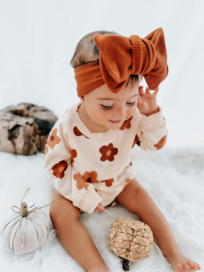 Bubble Baby Romper | Moody Daisies - EllaLaine