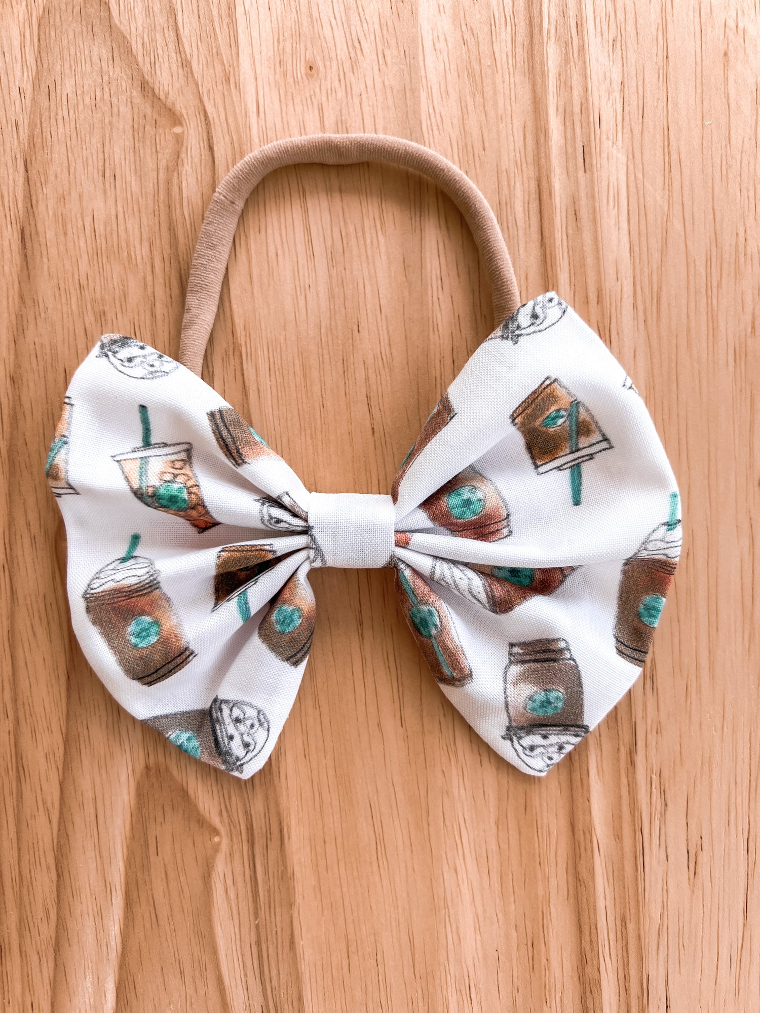 Maisie Bow - Baby Girl Accessories | Iced Coffee - EllaLaine