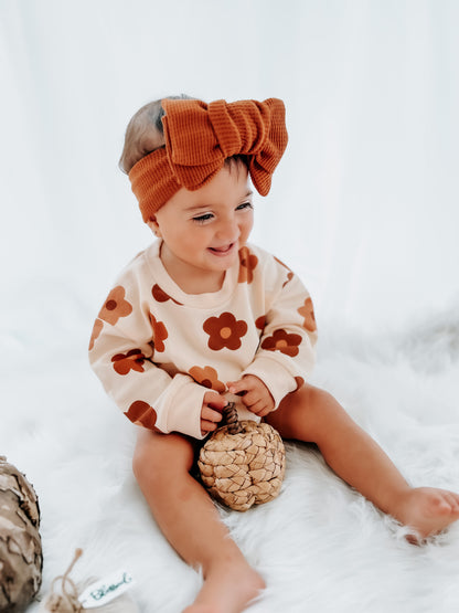 Bubble Baby Romper | Moody Daisies - EllaLaine