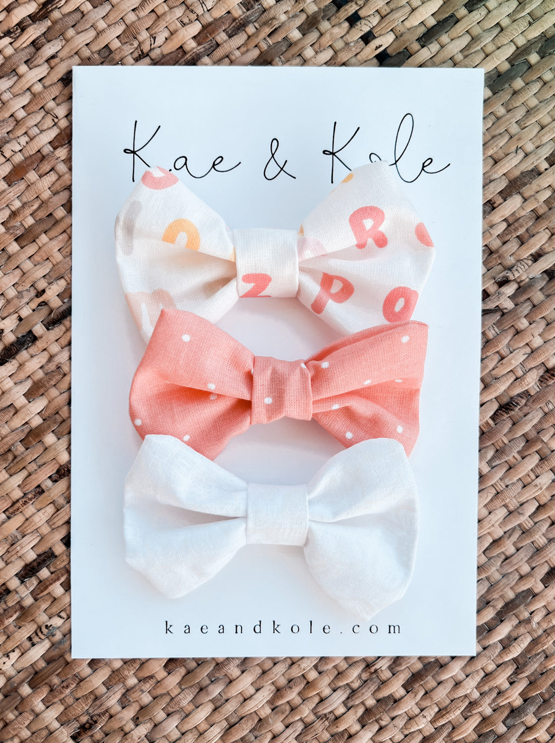 Maisie Bow Set - Baby Girl Accessories - EllaLaine