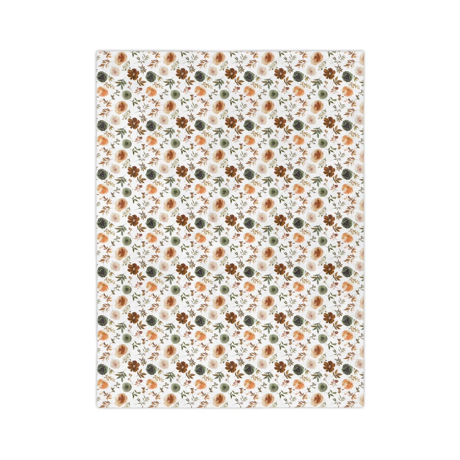 Ginger &amp; Sage Florals Blanket - EllaLaine