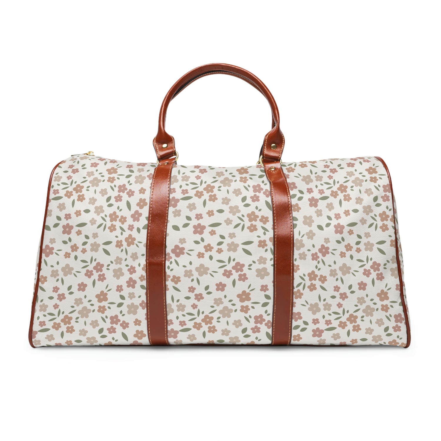 Muted Ditsy Florals Waterproof Overnight Bag - EllaLaine