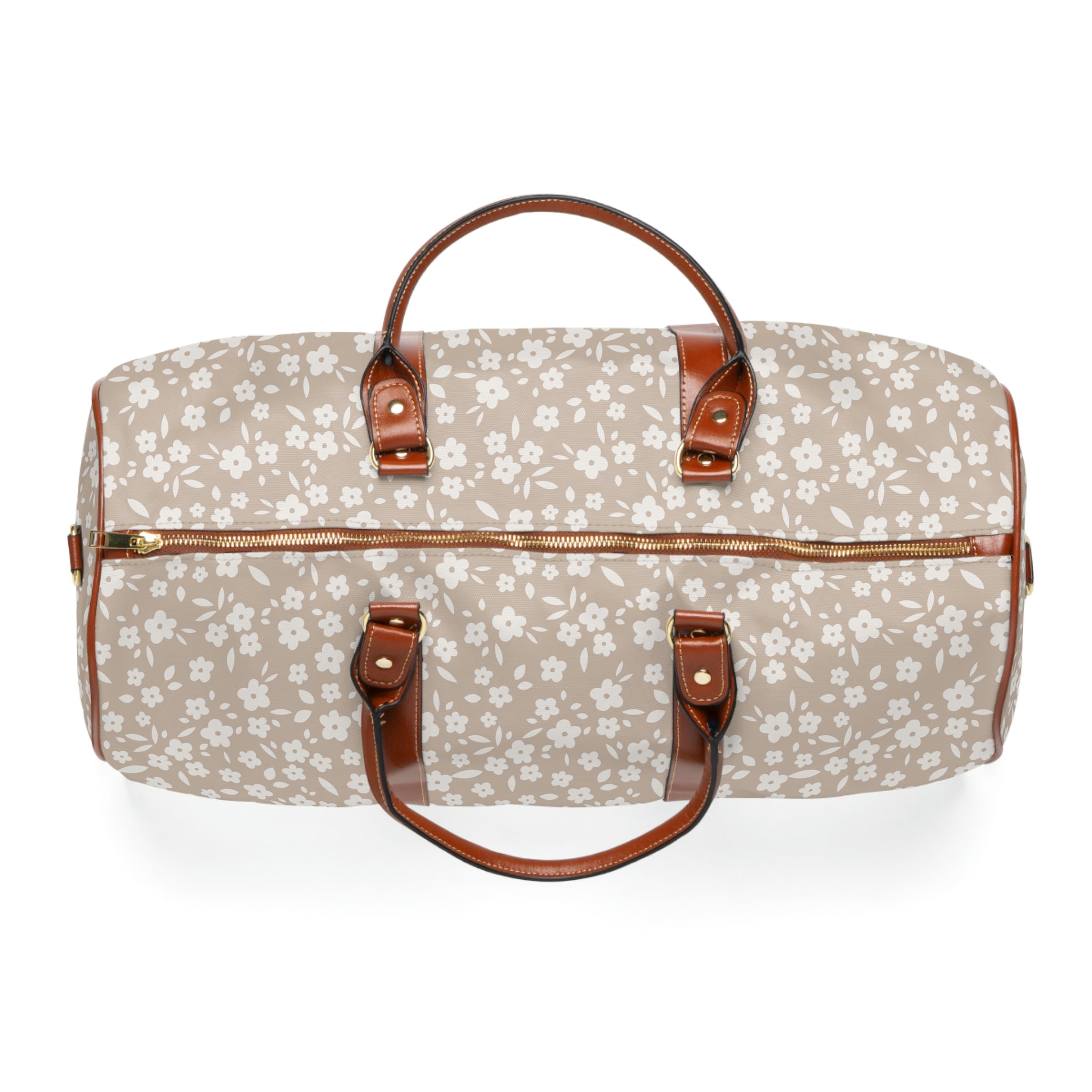 Sandy Florals Waterproof Overnight Bag - EllaLaine