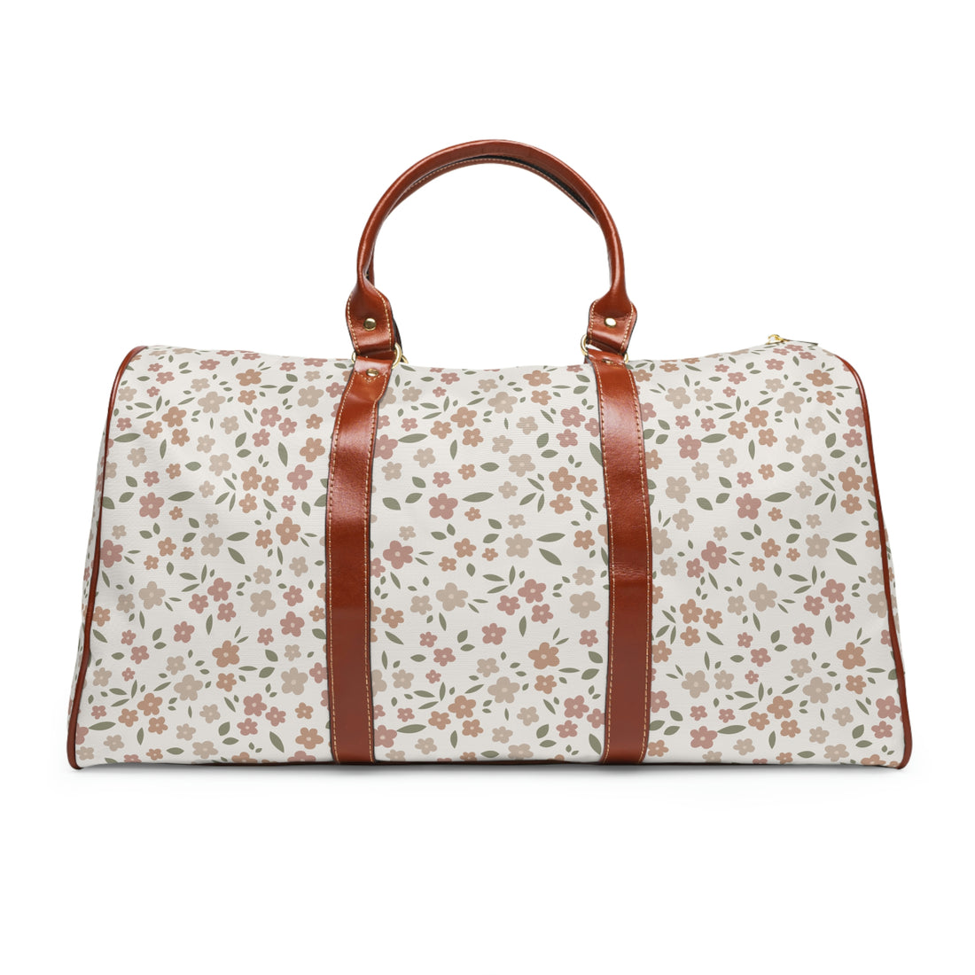 Muted Ditsy Florals Waterproof Overnight Bag - EllaLaine