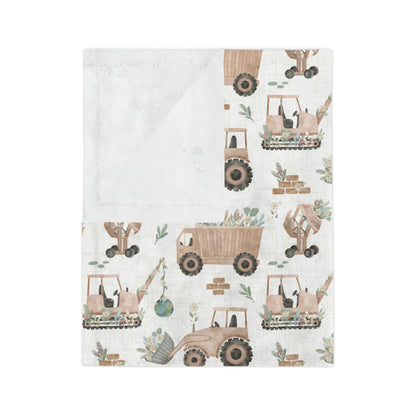 Aubrey Floral Construction Blanket - EllaLaine