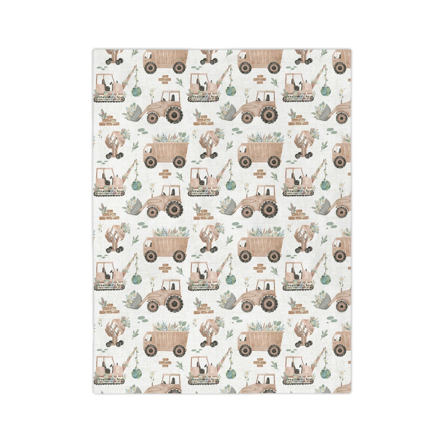 Aubrey Floral Construction Blanket - EllaLaine