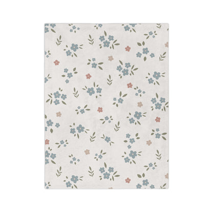 Ditsy Floral Blanket | Minky Baby and Toddler - EllaLaine