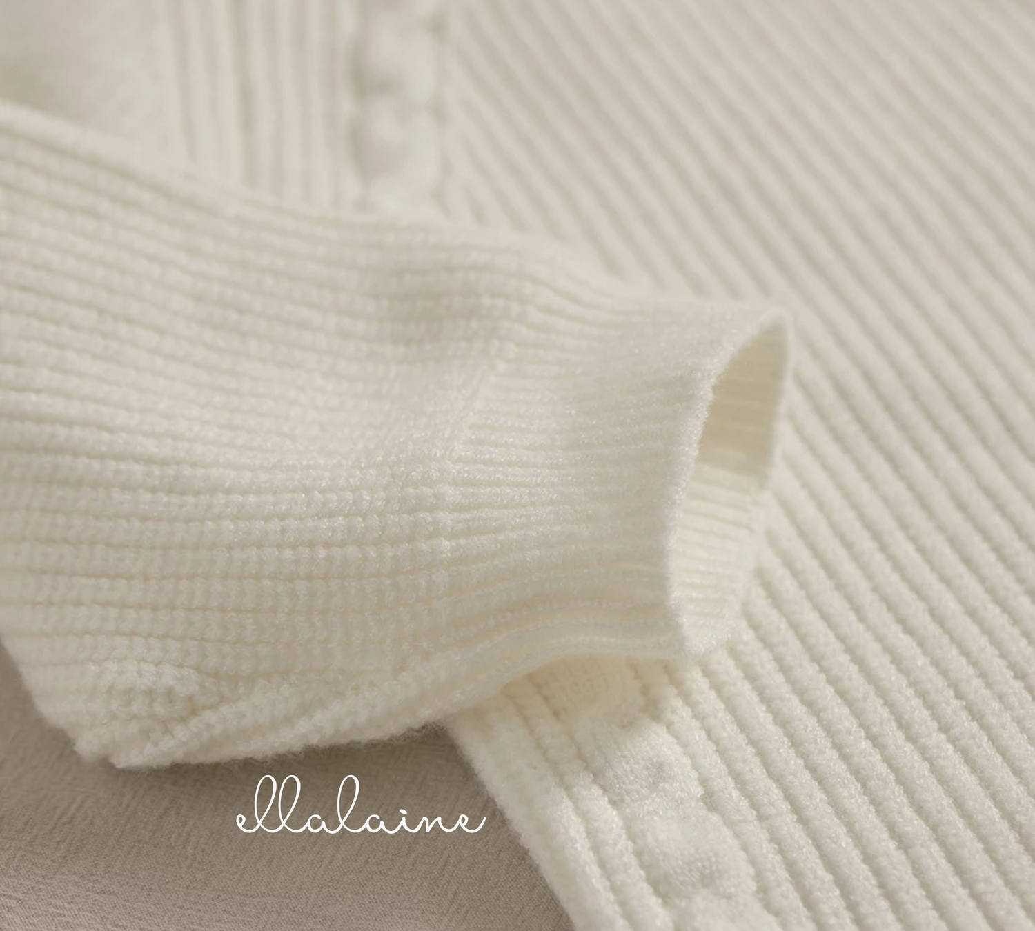 Chunky Knit Sweater Romper - EllaLaine